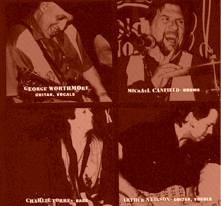 George Worthmore and the Divebombers - George Worthmore, Michael Canfield, Charlie Torres, Arthur Neilson